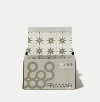 Framar Pop Ups Foil Sage 5x11 - 500 Sheets